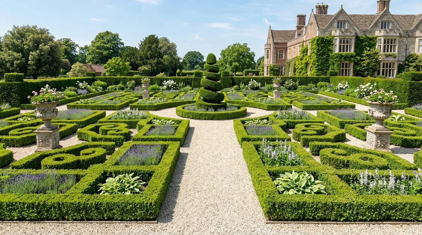Formal Parterre Garden