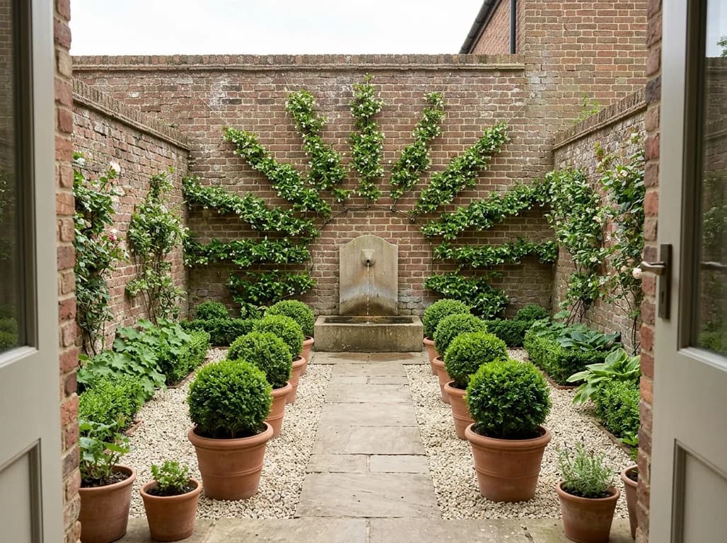 Formal Courtyard Garden
