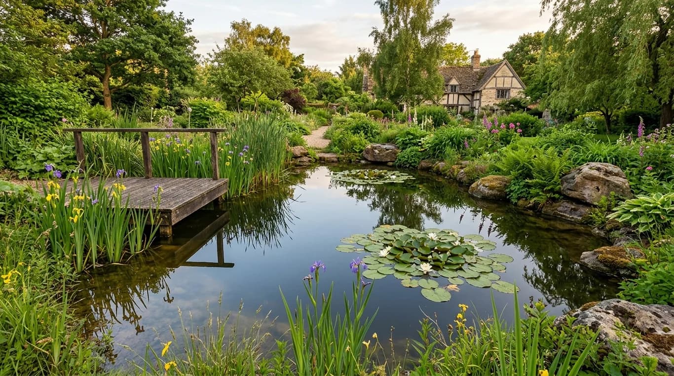 Natural Wildlife Pond