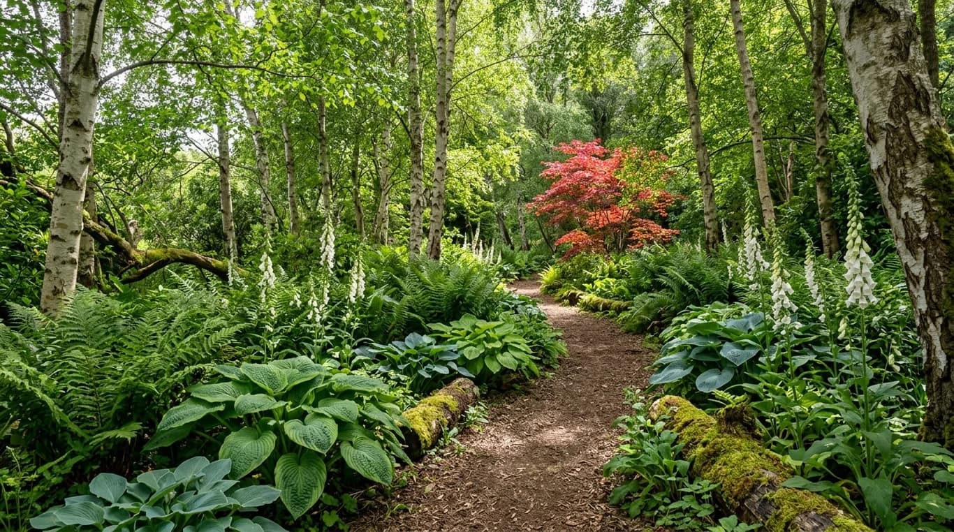 Woodland Shade Garden