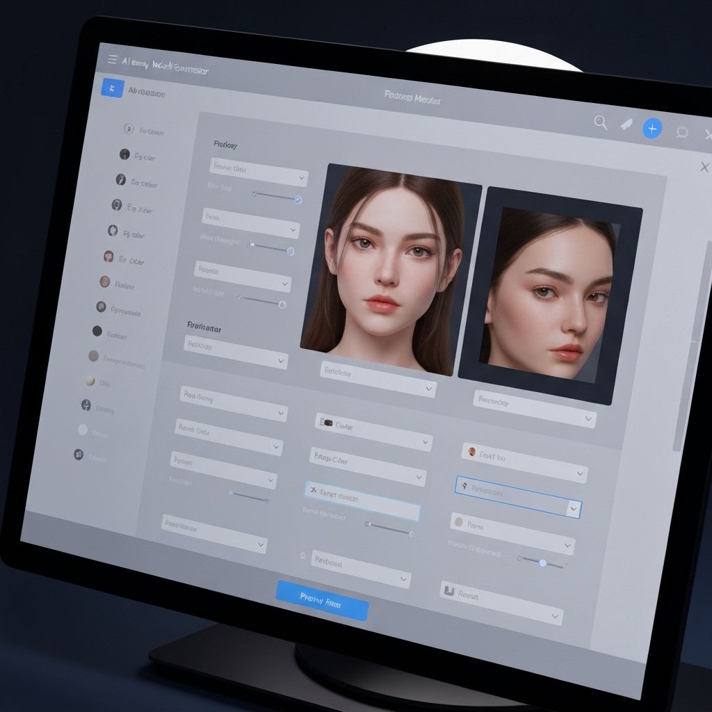 AI beauty example